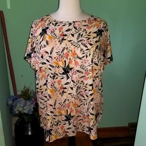 Ava & Viv Plus Size 3x Floral Tunic
